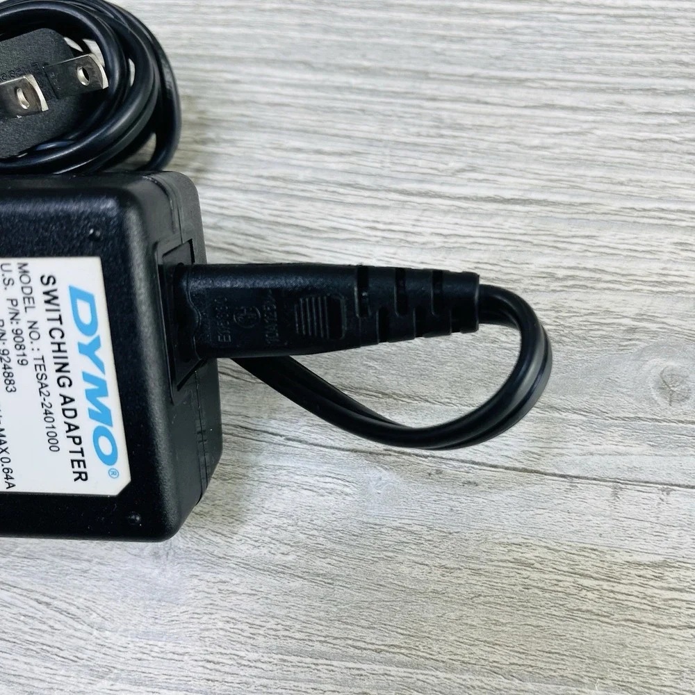 DYMO Switching Adapter Power Supply 24V 1.0A TESA2-2401000 Genuine Original